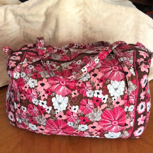 Vera Bradley? (bag has no labels) Duffel Bag - Picture 1 of 8